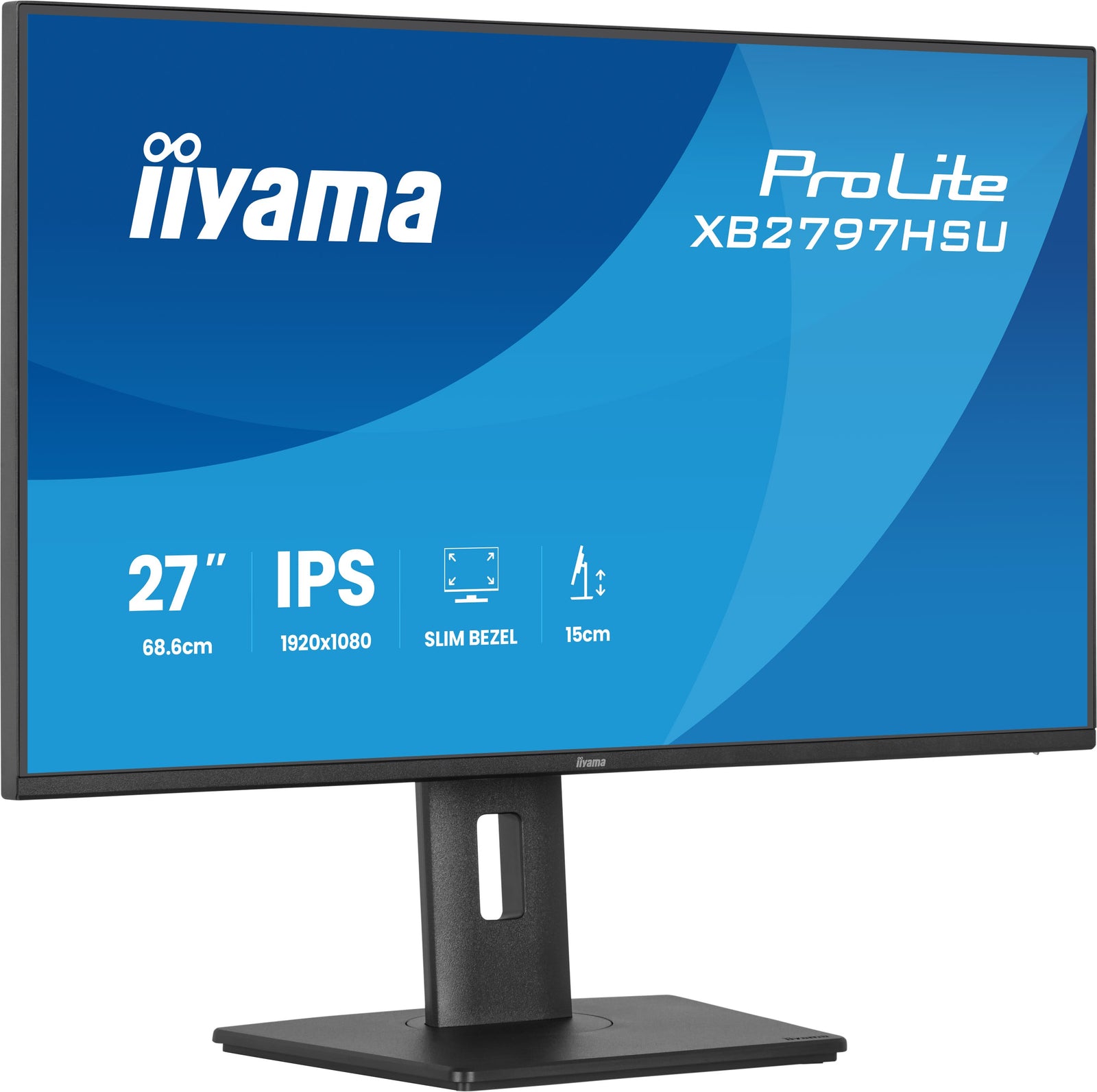 iiyama ProLite XB2797HSU-B1 Eco-Conscious 27” 120Hz 4ms Full HD Monitor Business Monitor iiyama