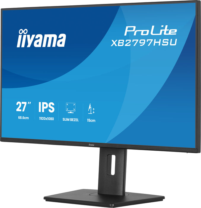 iiyama ProLite XB2797HSU-B1 Eco-Conscious 27” 120Hz 4ms Full HD Monitor