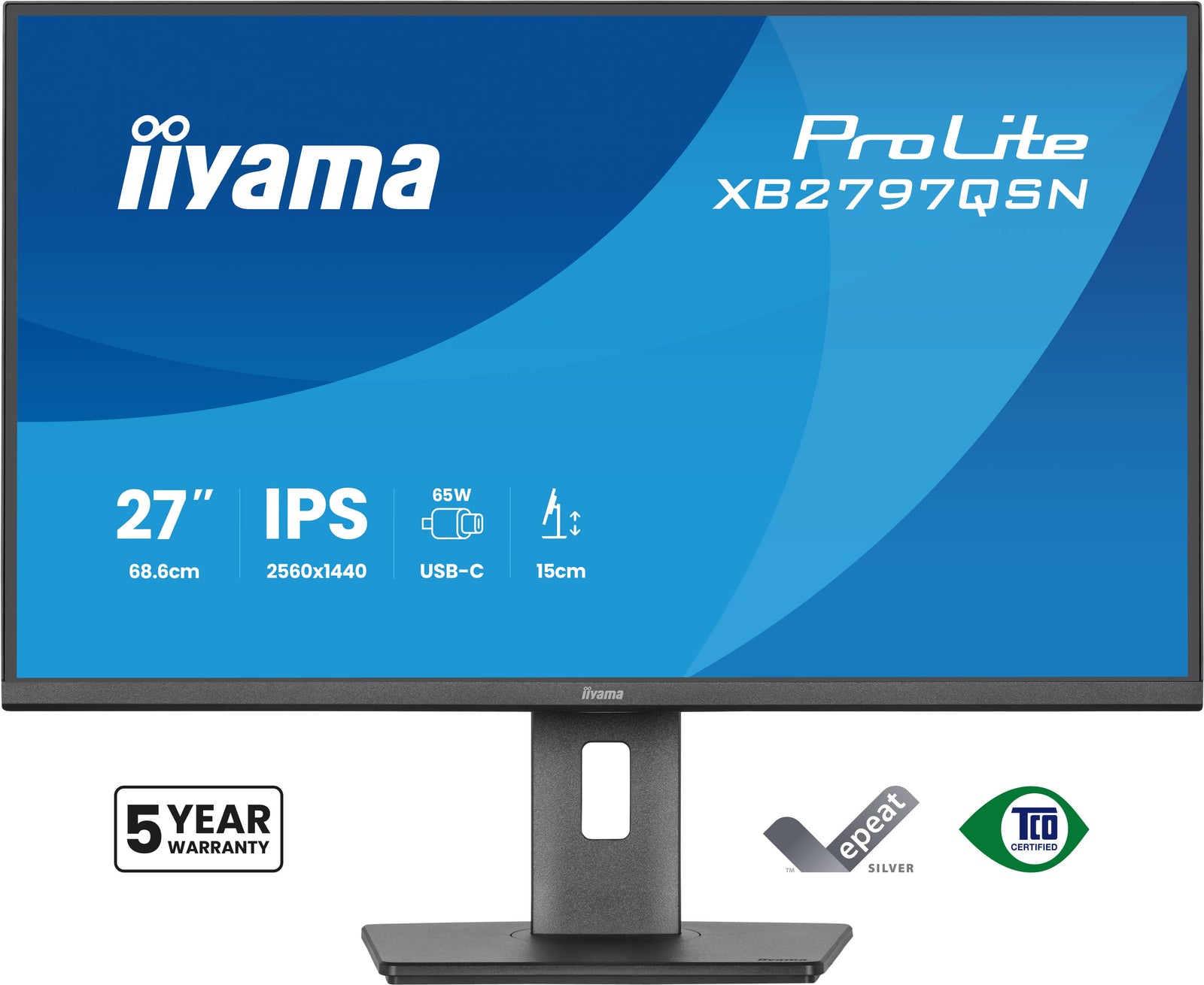 iiyama ProLite XB2797QSN-B1 27" 75Hz 1ms QHD Desktop Monitor Desktop Monitor iiyama