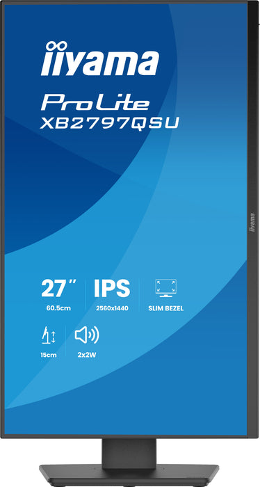iiyama ProLite XB2797QSU-B1 27" 75Hz 1ms QHD Desktop Monitor Desktop Monitor iiyama