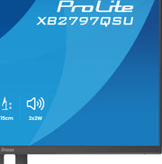 iiyama ProLite XB2797QSU-B1 27" 75Hz 1ms QHD Desktop Monitor Desktop Monitor iiyama