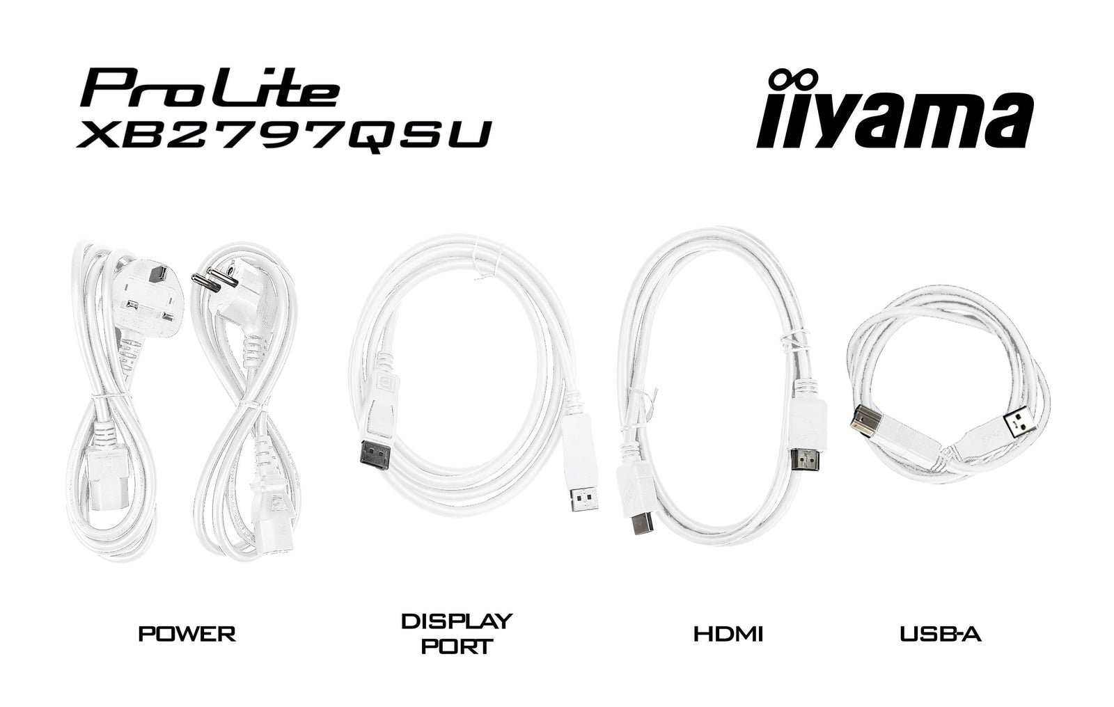 iiyama ProLite XB2797QSU-W1 27" 75Hz 1ms QHD Desktop Monitor