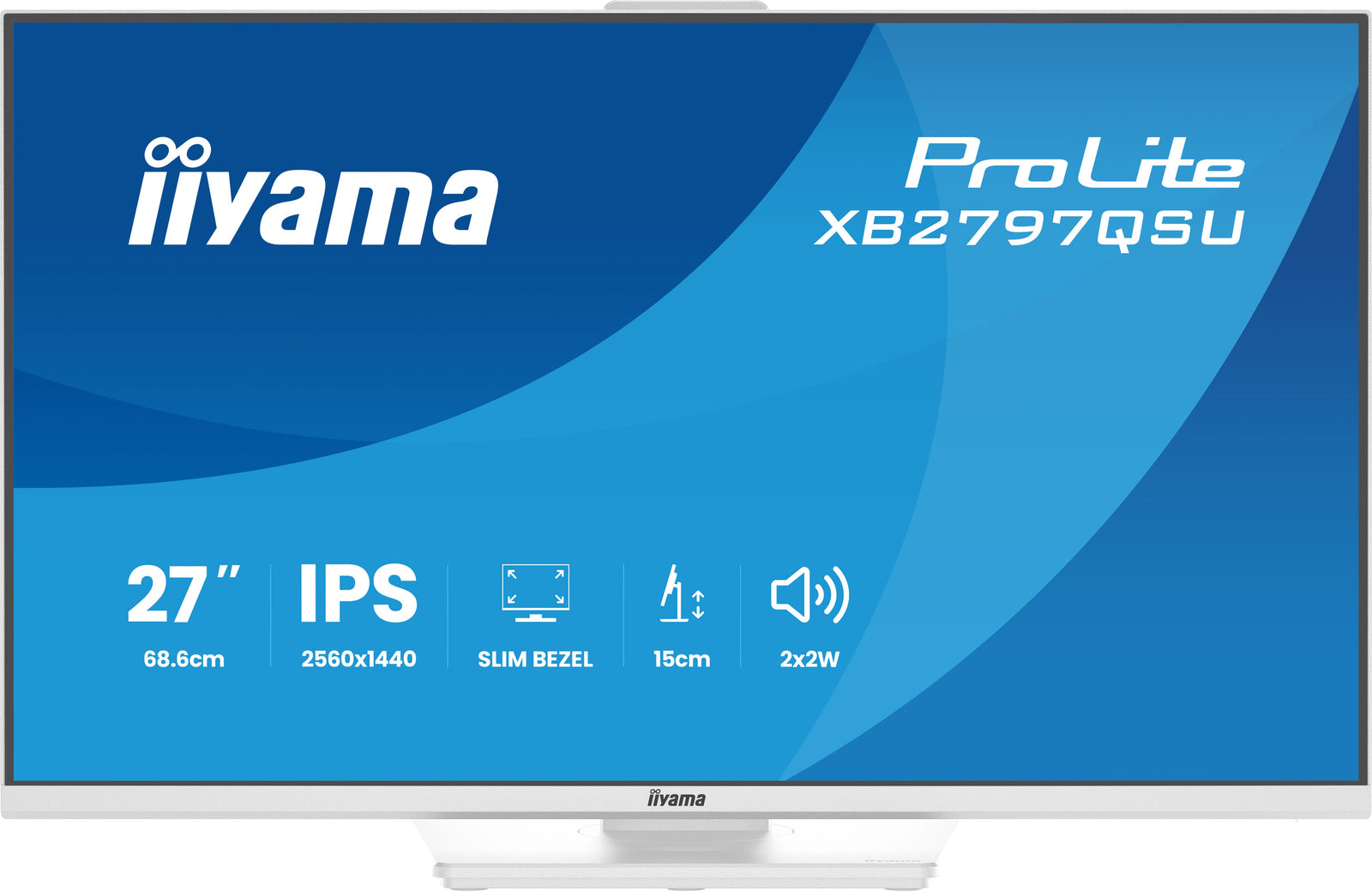 iiyama ProLite XB2797QSU-W1 27" 75Hz 1ms QHD Desktop Monitor Desktop Monitor iiyama