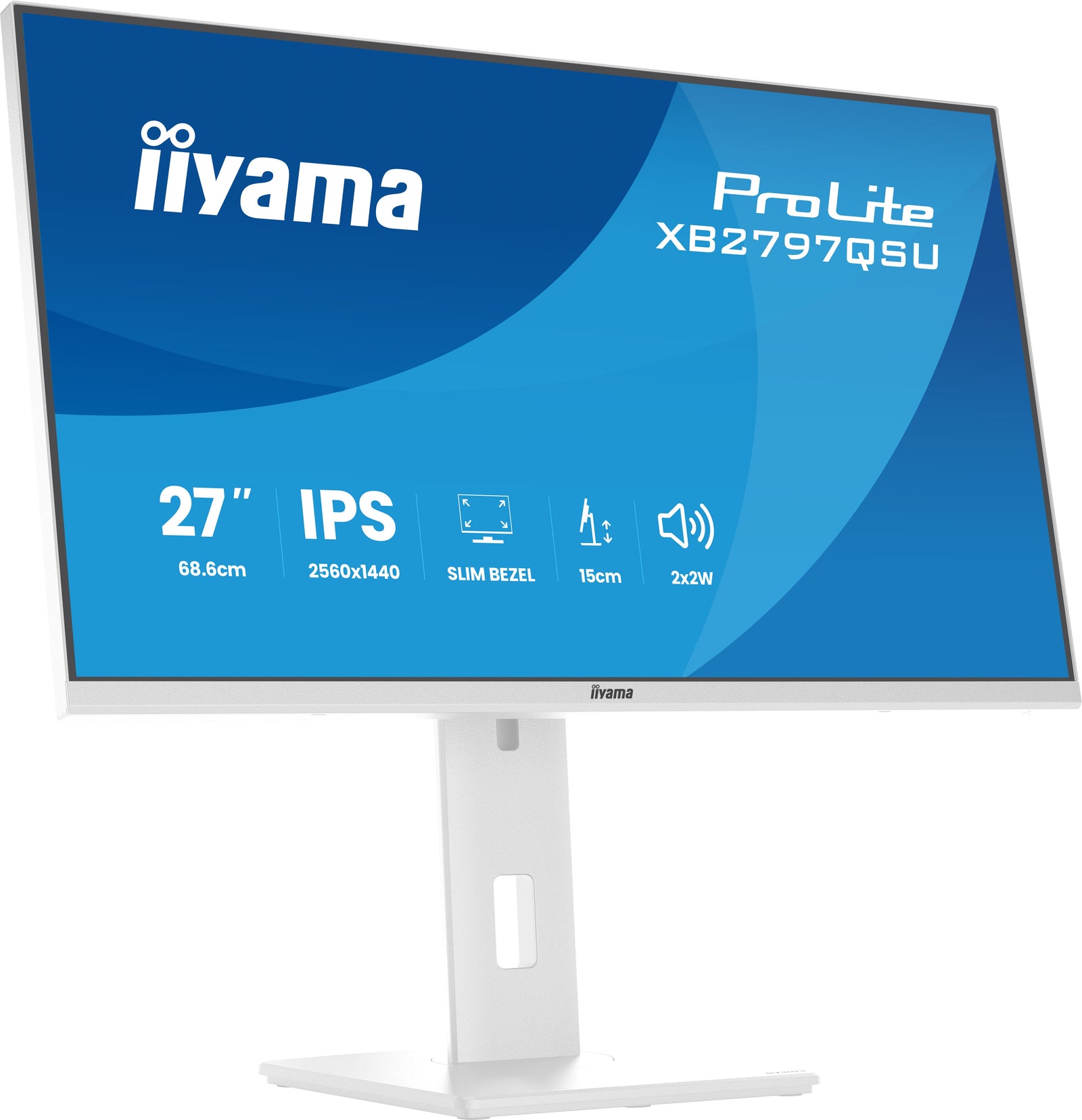iiyama ProLite XB2797QSU-W1 27" 75Hz 1ms QHD Desktop Monitor Desktop Monitor iiyama