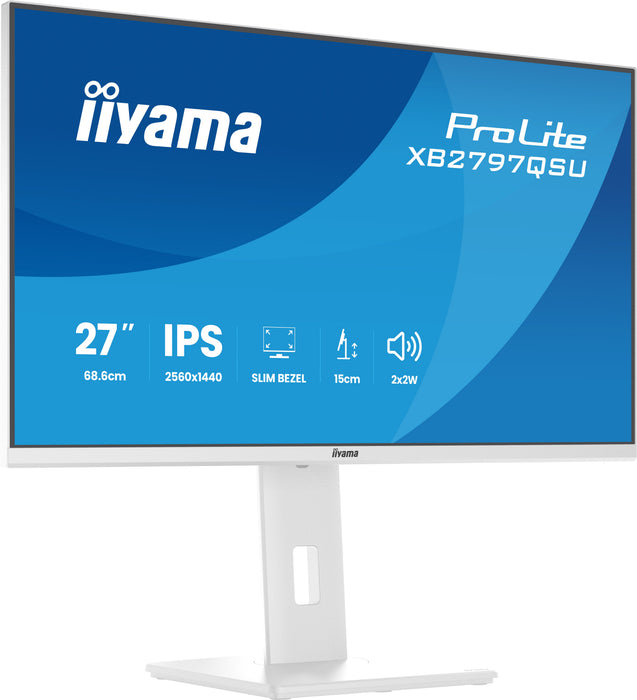 iiyama ProLite XB2797QSU-W1 27" 75Hz 1ms QHD Desktop Monitor Desktop Monitor iiyama