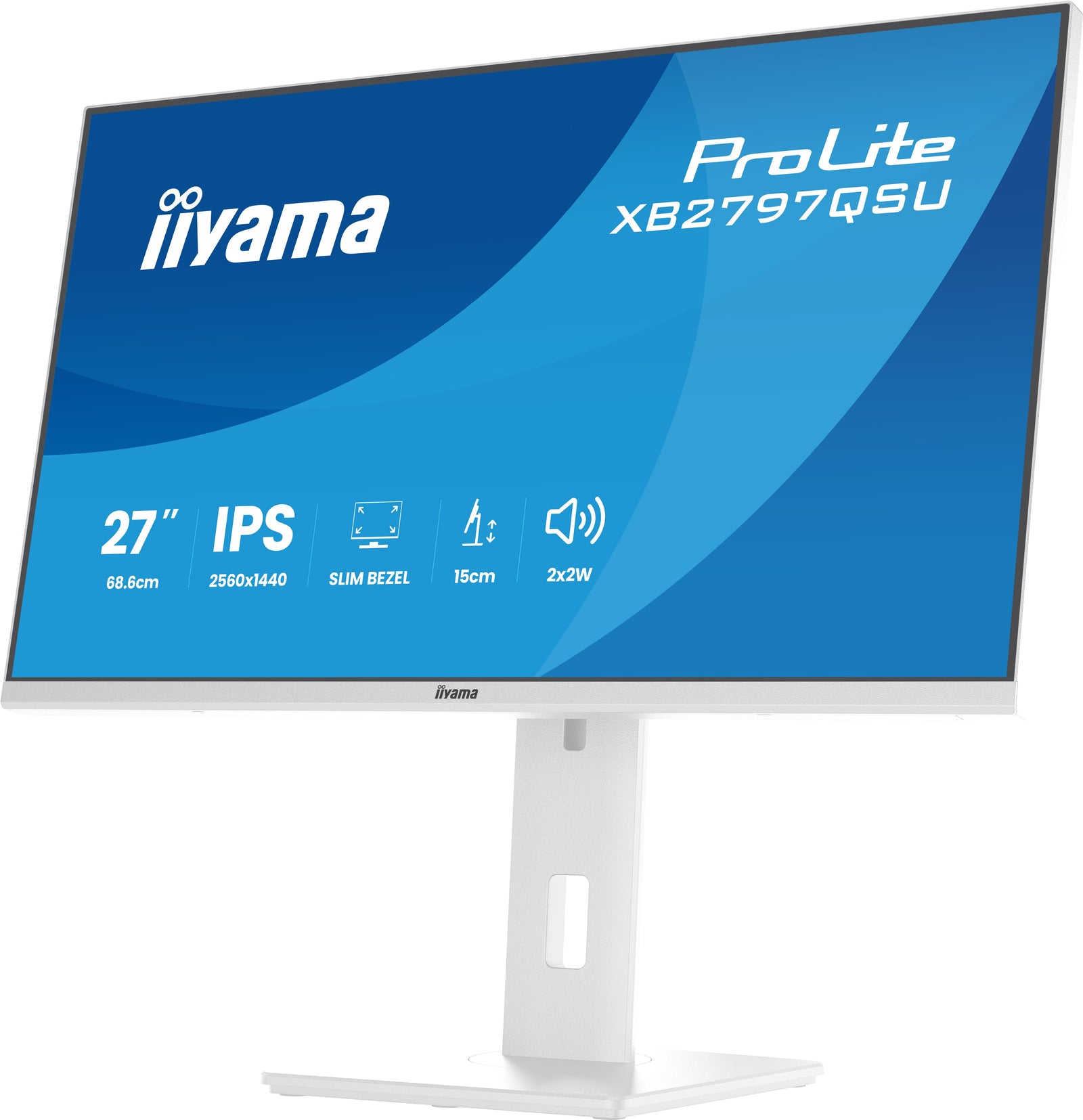 iiyama ProLite XB2797QSU-W1 27" 75Hz 1ms QHD Desktop Monitor Desktop Monitor iiyama
