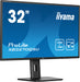 iiyama ProLite XB3270QSU-B1 32" 100Hz 3ms IPS QHD Desktop Monitor