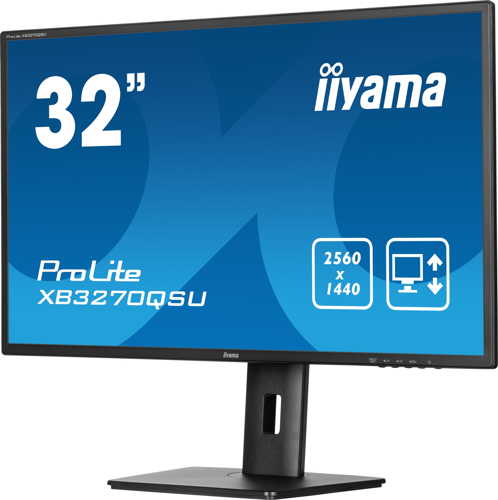 iiyama ProLite XB3270QSU-B1 32" 100Hz 3ms IPS QHD Desktop Monitor Desktop Monitor iiyama