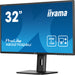 iiyama ProLite XB3270QSU-B1 32" 100Hz 3ms IPS QHD Desktop Monitor