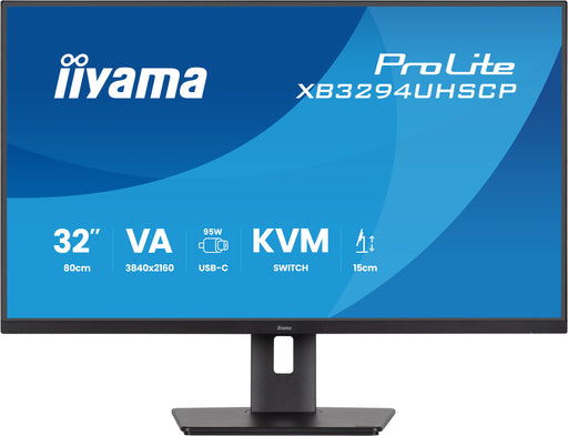 iiyama ProLite XB3294UHSCP-B1 32" 60Hz 2ms 4K Ultra HD Desktop Monitor iiyama Desktop Monitors iiyama