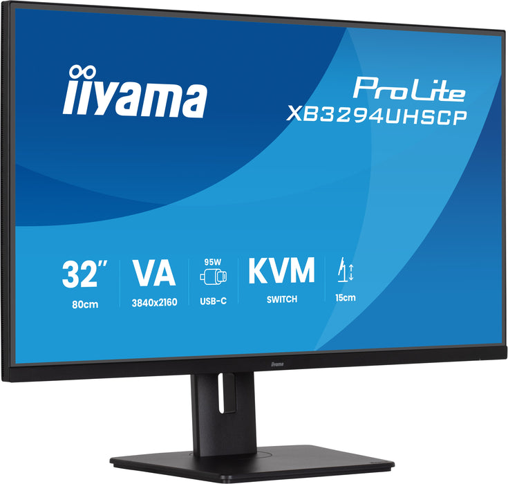 iiyama ProLite XB3294UHSCP-B1 32" 60Hz 2ms 4K Ultra HD Desktop Monitor iiyama Desktop Monitors iiyama