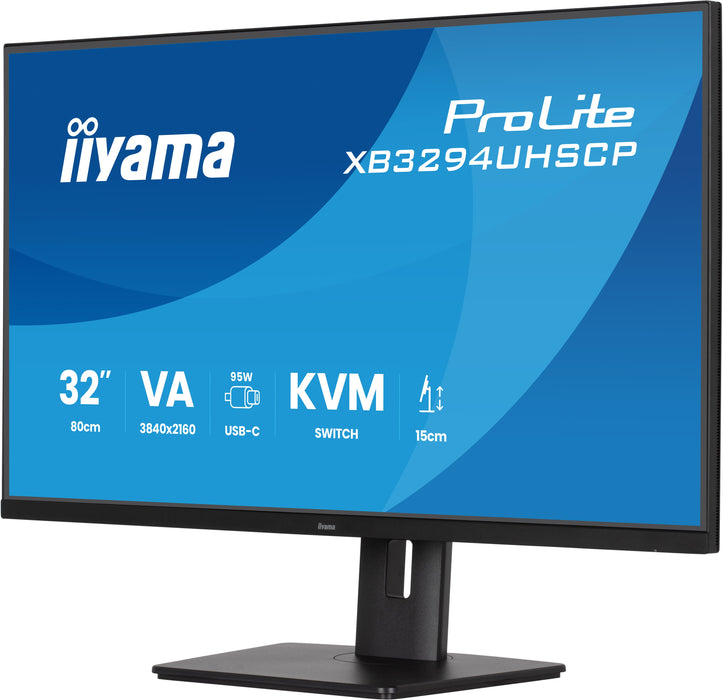 iiyama ProLite XB3294UHSCP-B1 32" 60Hz 2ms 4K Ultra HD Desktop Monitor iiyama Desktop Monitors iiyama