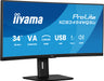 iiyama XCB3494WQSU-B1 – 34" UWQHD 120Hz Curved VA Monitor Desktop Monitor iiyama