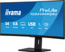 iiyama XCB3494WQSU-B1 – 34" UWQHD 120Hz Curved VA Monitor Desktop Monitor iiyama