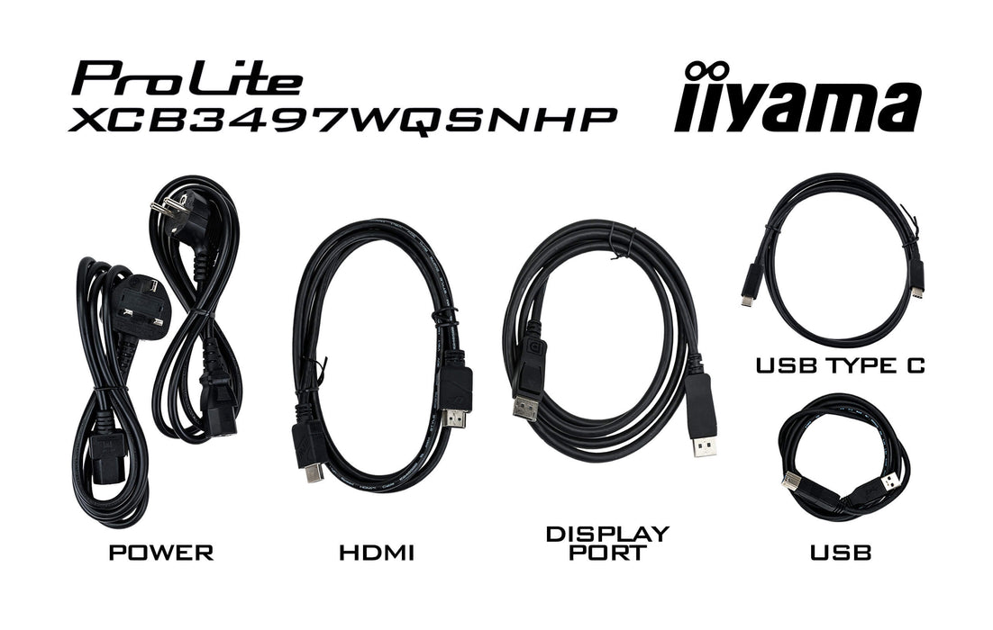 iiyama ProLite XCB3497WQSNPH-B1 34" 120Hz UWQHD Desktop Monitor - Open Box iiyama Desktop Monitors iiyama