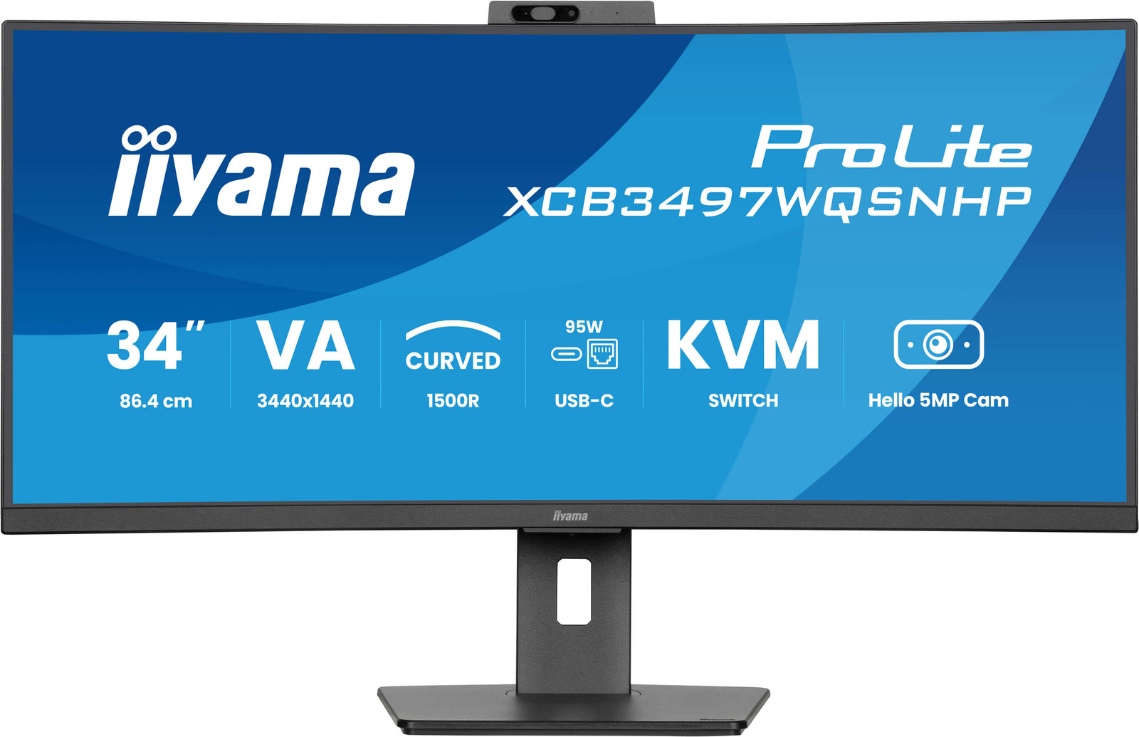 iiyama ProLite XCB3497WQSNPH-B1 34" 120Hz UWQHD Desktop Monitor - Open Box Desktop Monitor iiyama