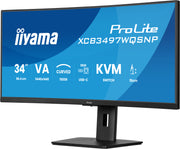 iiyama ProLite XCB3497WQSNP-B1 34" 120Hz UWQHD Curved Monitor Desktop Monitor iiyama