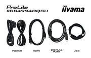iiyama ProLite XCB4994DQSU-B1 49" 120Hz 2ms DQHD Curved Monitor Desktop Monitor iiyama