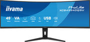 iiyama ProLite XCB4994DQSU-B1 49" 120Hz 2ms DQHD Curved Monitor Desktop Monitor iiyama