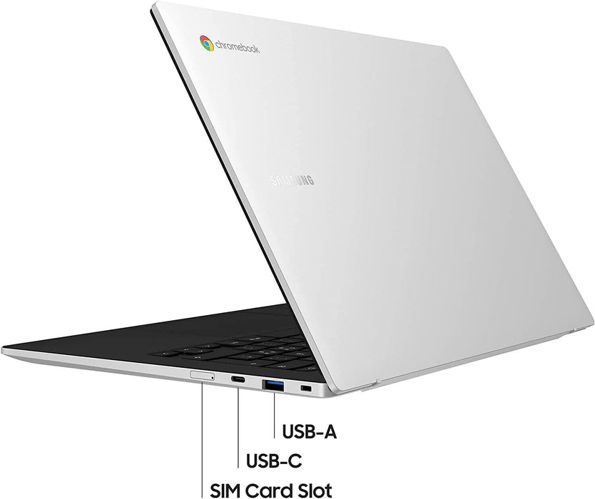 Samsung Galaxy Chromebook N4500 14" HD Intel® Celeron® N 4 GB RAM 64 GB eMMC ChromeOS Silver Samsung Laptop Samsung