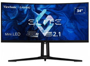 ViewSonic 34" UWQHD 200Hz Ultra Wide Curved Gaming Monitor | XG341C-2K Gaming Monitor ViewSonic