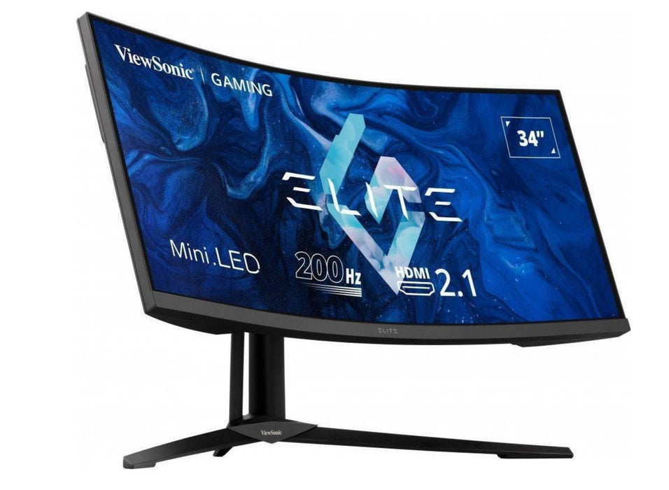 ViewSonic XG341C-2K 34" UWQHD 200Hz Ultra Wide Curved Gaming Monitor