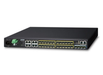 Planet Layer 3 24-Port 100/1000X SFP + 8-Port Shared TP + 4-Port 10G SFP+ Stackable Managed Switch (100~240V AC, 36-75V DC) | XGS3-24242 Planet Network Switches Planet