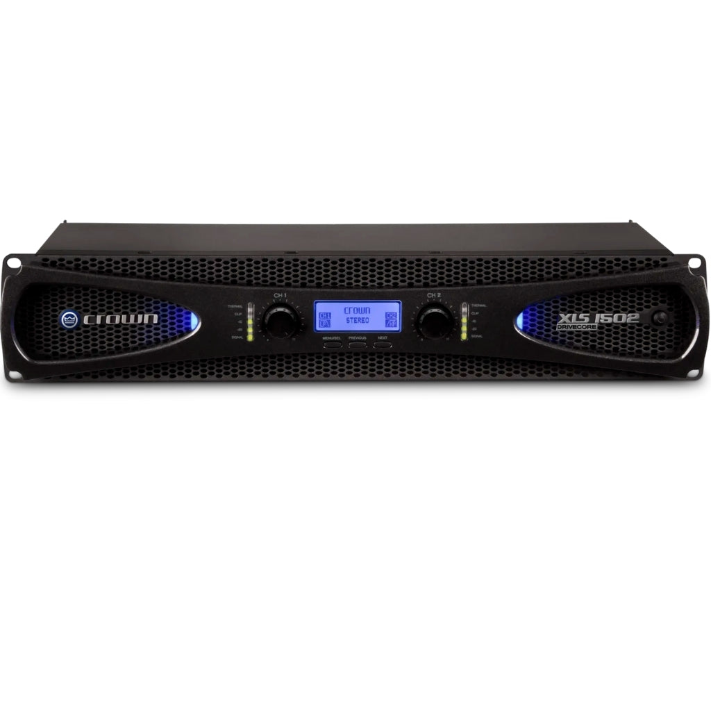 Crown XLS 1502 DriveCore 2 Series Power Amplifier Audio Amplifier Crown