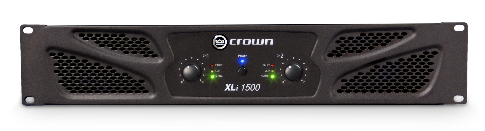 Crown XLi 1500 Two-channel, 450W @ 4Ω Power Amplifier Audio Amplifier Crown