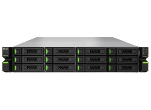 Qsan Origin Storage Xcube Rackmount 2U 12 + 6 Bay with Intel 2.9GHz Dual-Core Processor 8Gb DDR4 U-DIMM (Max 64GB) with 12 x Enterprise SATA 10TB (ex Rear Bays), NAS | XN5012RE/120TB Qsan NAS & Storage Servers Qsan