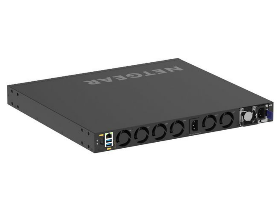 Netgear 40-Port Managed L3 Switch with 10G Ethernet & PoE, 1U Rack Mount | XSM4344C-100NES Netgear Network Switches Netgear