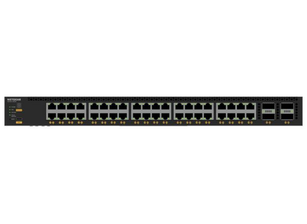 Netgear 40-Port Managed L3 Switch with 10G Ethernet & PoE, 1U Rack Mount | XSM4344C-100NES Network Switch Netgear