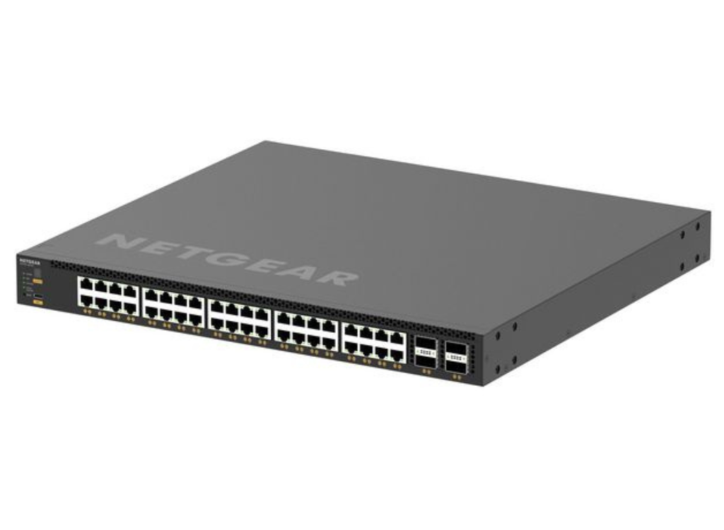 Netgear 40-Port Managed L3 Switch with 10G Ethernet & PoE, 1U Rack Mount | XSM4344C-100NES Network Switch Netgear