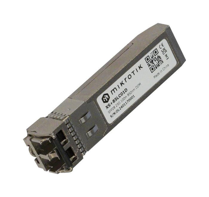 MikroTik 25G SFP28 100m Multi-Mode Fiber Transceiver | XS+85LC01D Network Transceiver MikroTik