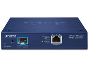 Planet 1-Port 10G/5G/2.5G/1G/100BASE-T + 1-Port 10G/1GBASE-X SFP+ Managed Media Converter Adapter / Converter Planet