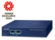 Planet 2-Port 10G/1GBASE-X SFP+ Managed Media Converter | XT-915A Adapter / Converter Planet