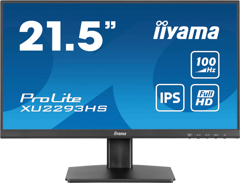 iiyama ProLite XU2293HS-B6 21.5" 100Hz 1ms IPS Full HD Desktop Monitor