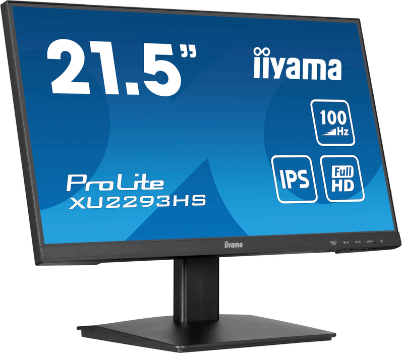 iiyama ProLite XU2293HS-B6 21.5" 100Hz 1ms IPS Full HD Desktop Monitor