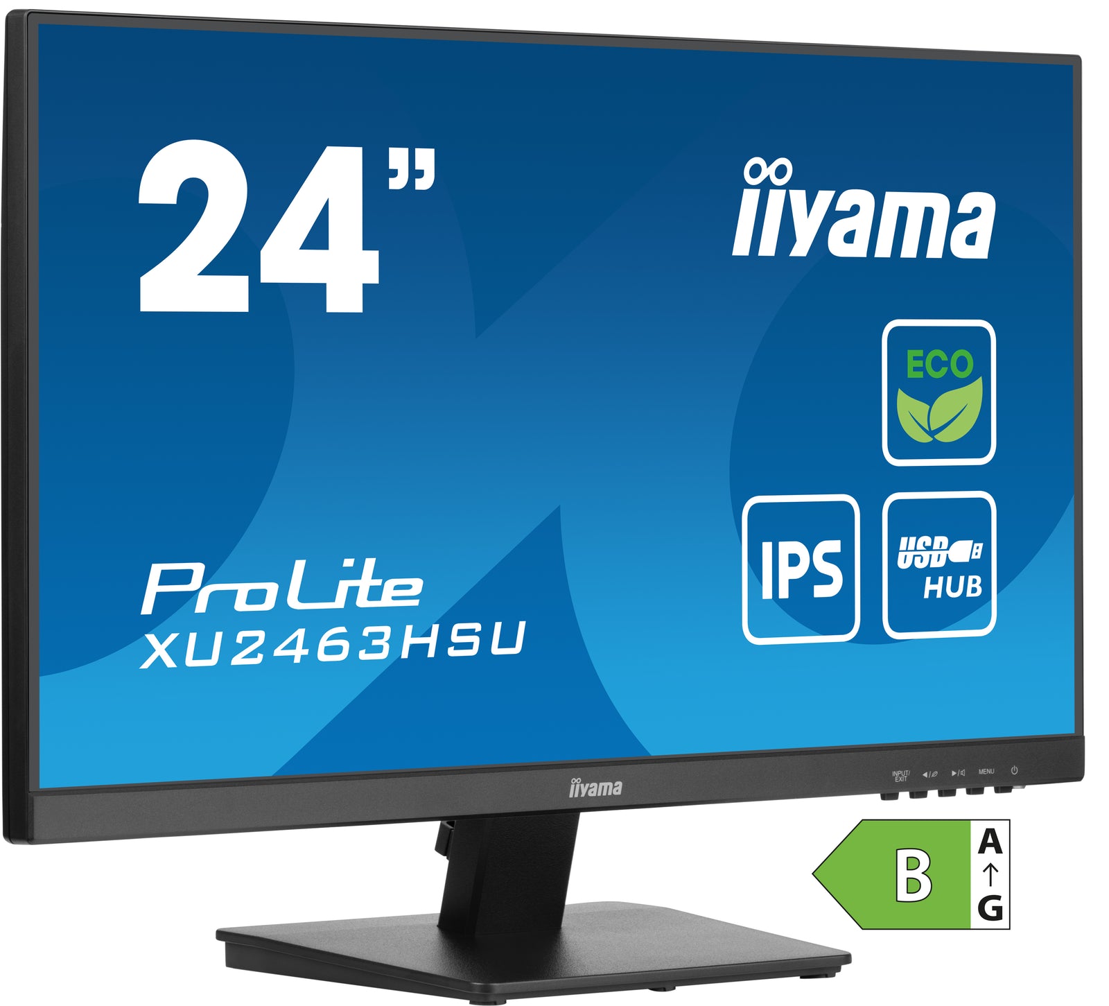 iiyama ProLite XU2463HSU-B1 24" IPS 100Hz Full HD Desktop Monitor Desktop Monitor iiyama
