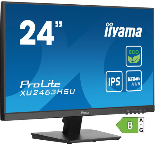 iiyama ProLite XU2463HSU-B1 24" IPS 100Hz Full HD Desktop Monitor