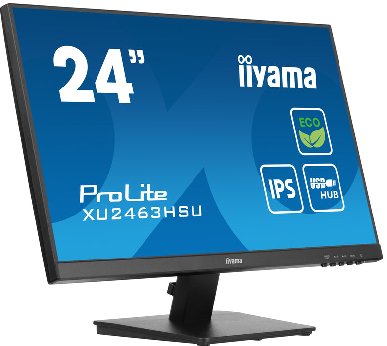 iiyama ProLite XU2463HSU-B1 24" IPS 100Hz Full HD Desktop Monitor