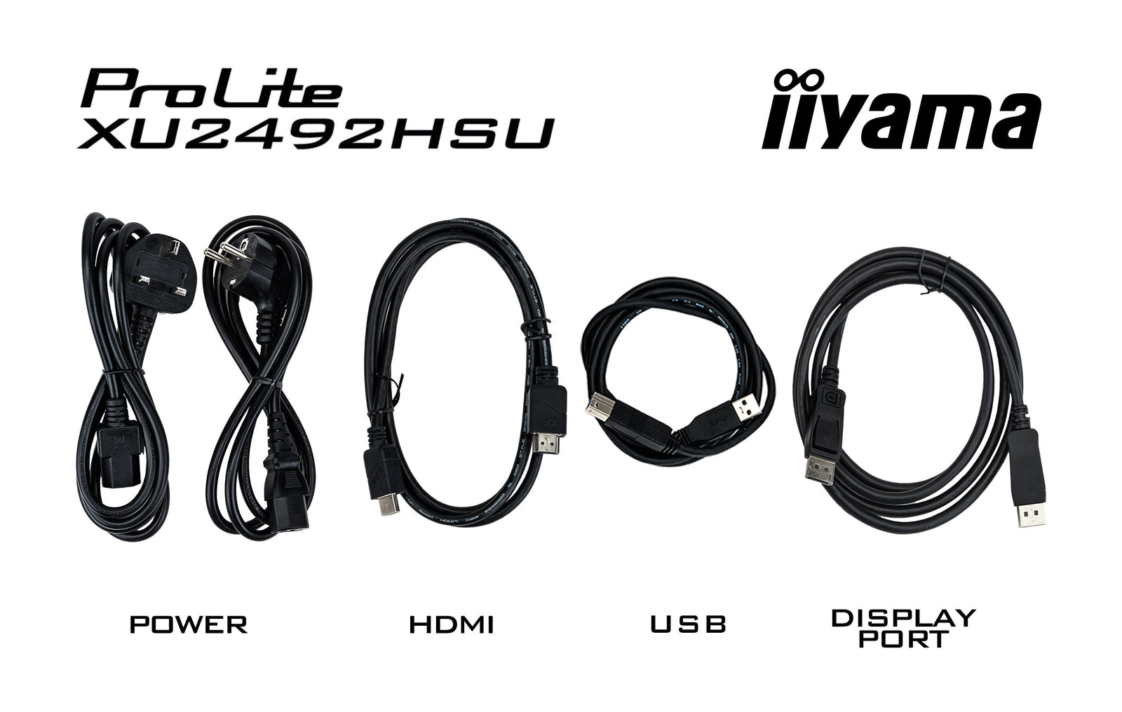 iiyama ProLite XU2492HSU-B6 24" IPS 100Hz Monitor Desktop Monitor iiyama