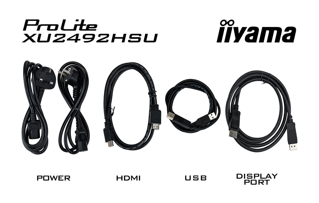 iiyama ProLite XU2492HSU-B6 24" IPS 100Hz Monitor