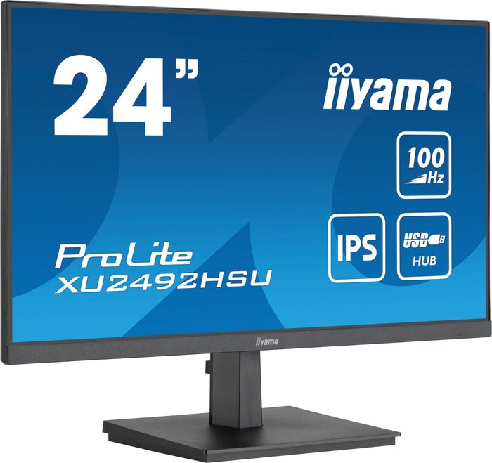 iiyama ProLite XU2492HSU-B6 24" IPS 100Hz Monitor Desktop Monitor iiyama