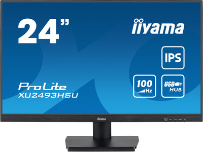 iiyama ProLite XU2493HSU-B6 24" IPS 100Hz Monitor Desktop Monitor iiyama