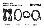 iiyama ProLite XU2792QSU-B6 27" WQHD IPS 100Hz Monitor Desktop Monitor iiyama