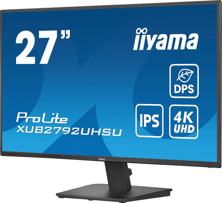 iiyama ProLite XU2792UHSU-B6 27" 60Hz 4ms 4K UHD Desktop Monitor