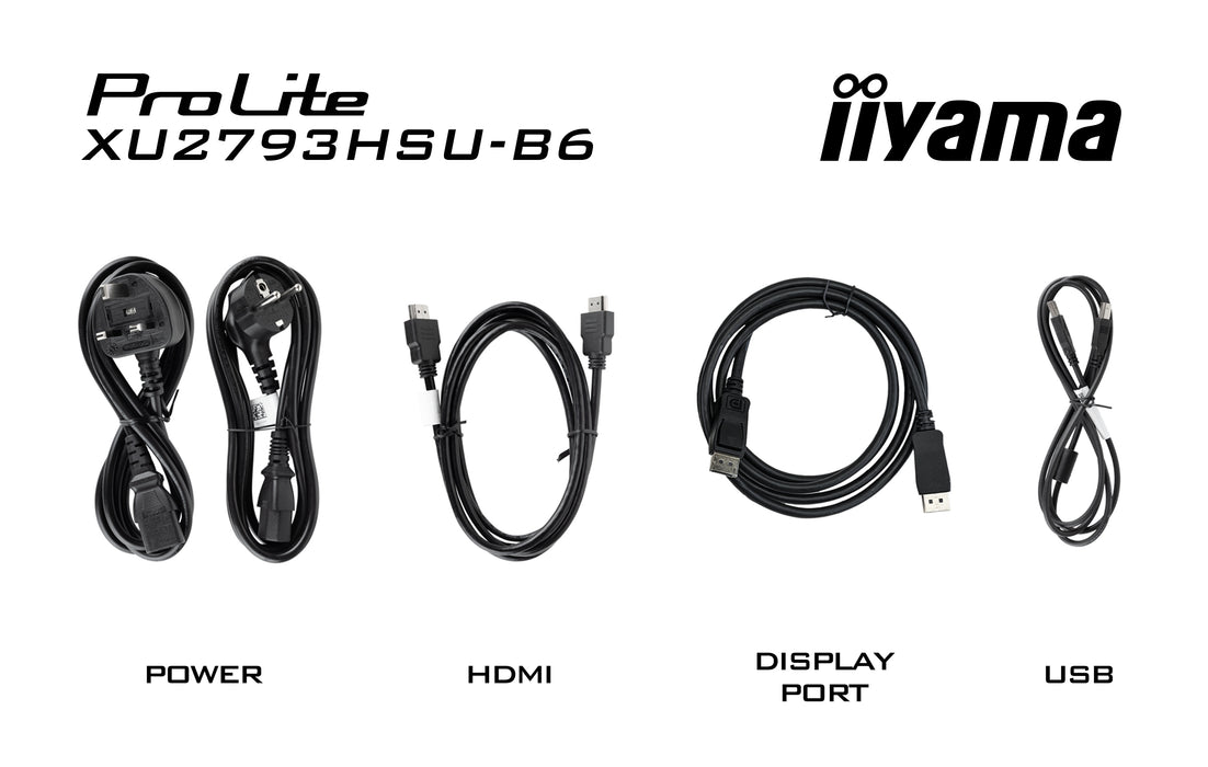 iiyama ProLite XU2793HSU-B6 27" IPS 100Hz Monitor