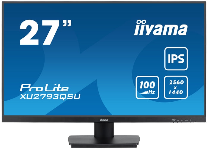 iiyama ProLite XU2793QSU-B7 27" 100Hz IPS QHD Desktop Monitor Desktop Monitor iiyama
