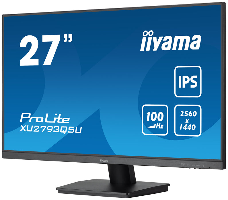 iiyama ProLite XU2793QSU-B7 27" 100Hz IPS QHD Desktop Monitor